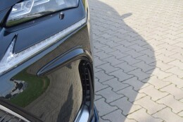 Nebelleuchten Abdeckung für Lexus NX Mk1 schwarz Hochglanz