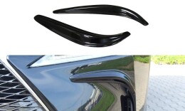 Nebelleuchten Abdeckung passend für Lexus NX Mk1 schwarz Hochglanz