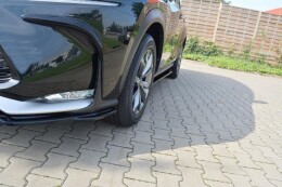 Nebelleuchten Abdeckung passend für Lexus NX Mk1 schwarz Hochglanz