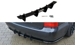Heck Ansatz Diffusor passend für Heckschürze passend für AUDI S4 B5 Avant