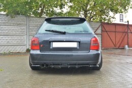 Heck Ansatz Diffusor passend für Heckschürze passend für AUDI S4 B5 Avant