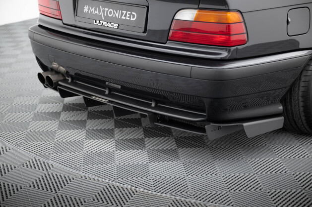 Heck Ansatz Diffusor passend für Heckschürze passend für BMW M3 / 3 M-Paket E36 Coupe