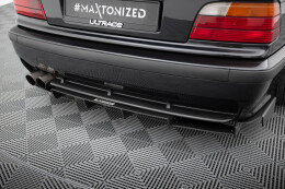 Heck Ansatz Diffusor passend für Heckschürze passend für BMW M3 / 3 M-Paket E36 Coupe