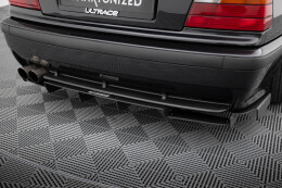 Heck Ansatz Diffusor passend für Heckschürze passend für BMW M3 / 3 M-Paket E36 Coupe