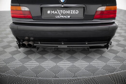 Heck Ansatz Diffusor passend für Heckschürze passend für BMW M3 / 3 M-Paket E36 Coupe