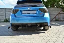 Street Pro Heck Ansatz Diffusor Heckschürze für Subaru Impreza WRX STI 2009-2011