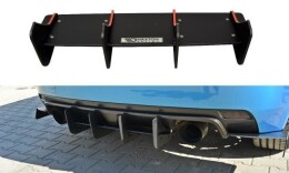Street Pro Heck Ansatz Diffusor Heckschürze passend für Subaru Impreza WRX STI Mk3