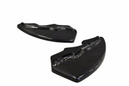 Heck Ansatz Flaps Diffusor passend für ALFA ROMEO GIULIETTA Zender schwarz Hochglanz