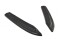 Heck Ansatz Flaps Diffusor passend für Audi S8 D4 FL schwarz Hochglanz