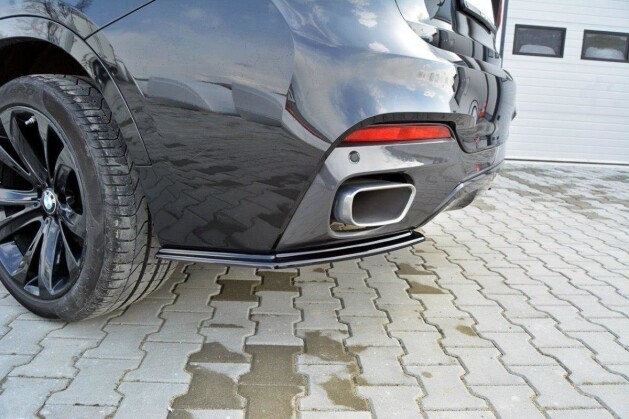 Street+ Heck Ansatz Flaps passend für BMW X6 F16 M Paket schwarz Hochglanz