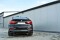 Heck Ansatz Flaps Diffusor passend für BMW X6 F16 M Paket schwarz Hochglanz