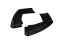 Heck Ansatz Flaps Diffusor passend für BMW X6 F16 M Paket schwarz Hochglanz