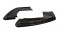 Heck Ansatz Flaps Diffusor passend für BMW X6 F16 M Paket schwarz Hochglanz