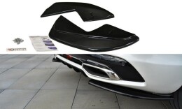 Heck Ansatz Flaps Diffusor passend für CITROEN DS5 FACELIFT, PREFACE Carbon Look