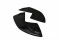 Heck Ansatz Flaps Diffusor passend für CITROEN DS5 FACELIFT, PREFACE Carbon Look