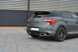 Heck Ansatz Flaps Diffusor für Citroen DS5 schwarz...