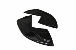 Heck Ansatz Flaps Diffusor passend für CITROEN DS5 schwarz Hochglanz