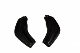 Heck Ansatz Flaps Diffusor passend für Ford Focus RS Mk1 schwarz Hochglanz