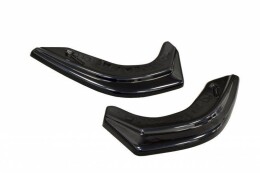 Heck Ansatz Flaps Diffusor passend für HONDA JAZZ MK1 schwarz Hochglanz