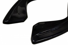 Heck Ansatz Flaps Diffusor passend für INFINITI QX70 schwarz Hochglanz