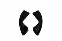 Street+ Heck Ansatz Flaps passend für INFINITI QX70 schwarz Hochglanz