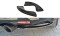 Heck Ansatz Flaps Diffusor passend für INFINITI QX70 schwarz Hochglanz