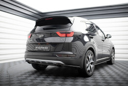 Street+ Heck Ansatz Flaps passend für Kia SPORTAGE mk4 GT-Line schwarz Hochglanz