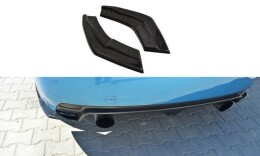 Street+ Heck Ansatz Flaps passend für Subaru Impreza WRX STI schwarz Hochglanz