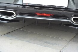 Heck Ansatz Diffusor passend für CITROEN DS5 schwarz...