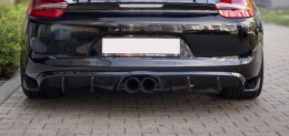 Heck Ansatz Diffusor Porsche Cayman Mk2 981C