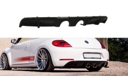 Heck Ansatz Diffusor passend für VW BEETLE schwarz Hochglanz