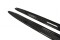 Seitenschweller Ansatz Cup Leisten für AUDI S4 B5 schwarz matt