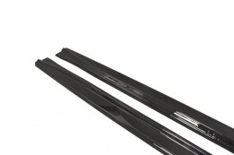 Seitenschweller Ansatz Cup Leisten passend für CITROEN DS5 FACELIFT, PREFACE Carbon Look