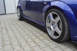 Seitenschweller Diffusers Ford Focus RS Mk1 schwarz Hochglanz