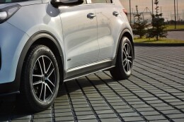 Seitenschweller Ansatz Cup Leisten passend für KIA Sportage mk4 GT-Line Carbon Look