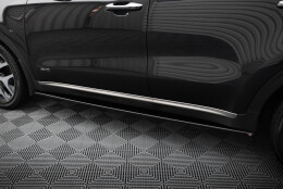 Street+ Seitenschweller Leisten passend für Kia Sportage GT-Line Mk4 schwarz Hochglanz