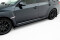 Seitenschweller Ansatz Cup Leisten V.1 passend für Subaru Impreza WRX STI Mk3 Facelift schwarz Hochglanz