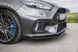 Cup Spoilerlippe Front Ansatz für Ford Focus RS Mk3 mit Aero Paket