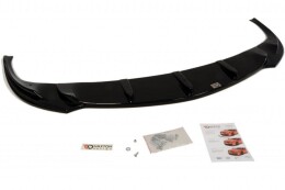 Cup Spoilerlippe Front Ansatz V.1 passend für ALFA ROMEO 159 schwarz Hochglanz