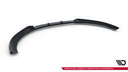 Cup Spoilerlippe Front Ansatz passend für AUDI A3 8P Facelift schwarz Hochglanz