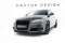 Cup Spoilerlippe Front Ansatz passend für AUDI A3 8P Facelift schwarz Hochglanz