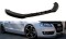 Cup Spoilerlippe Front Ansatz passend für Audi A5 8T schwarz Hochglanz