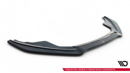 Cup Spoilerlippe Front Ansatz passend für Audi S5 / A5 S-Line 8T schwarz Hochglanz