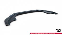 Cup Spoilerlippe Front Ansatz passend für Audi S5 / A5 S-Line 8T schwarz Hochglanz