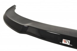 Cup Spoilerlippe Front Ansatz passend für Audi A6 S-Line C6  schwarz Hochglanz