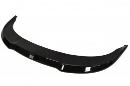 Cup Spoilerlippe Front Ansatz passend für Audi A6 S-Line C6  schwarz Hochglanz