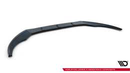 Cup Spoilerlippe Front Ansatz V.1 passend für Audi S6 / A6 S-Line C7 schwarz Hochglanz