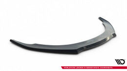 Cup Spoilerlippe Front Ansatz passend für Audi S7 / A7 S-Line C7 FL schwarz Hochglanz