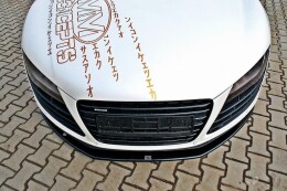 Cup Spoilerlippe Front Ansatz AUDI R8 2006 - 2015 schwarz...