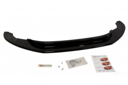 Cup Spoilerlippe Front Ansatz passend für Audi R8 Mk.1 schwarz Hochglanz